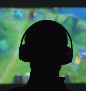 Kid Watching a Screen